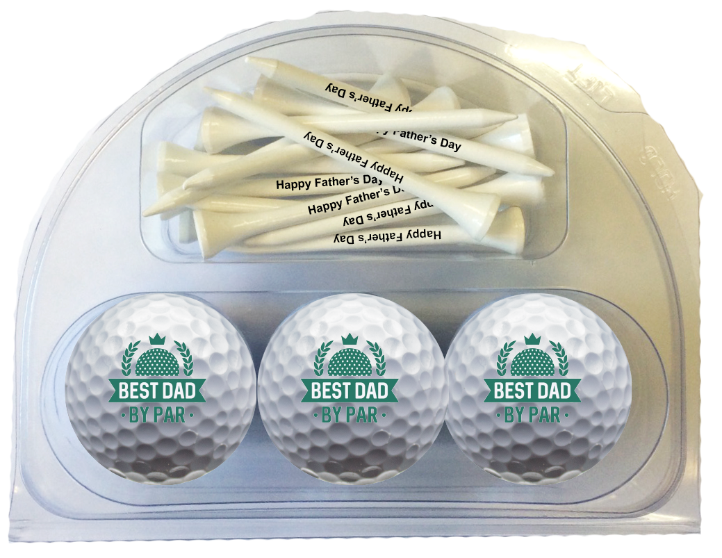3 Best Dad by Par Golf Balls And 15 Father's Day Tees