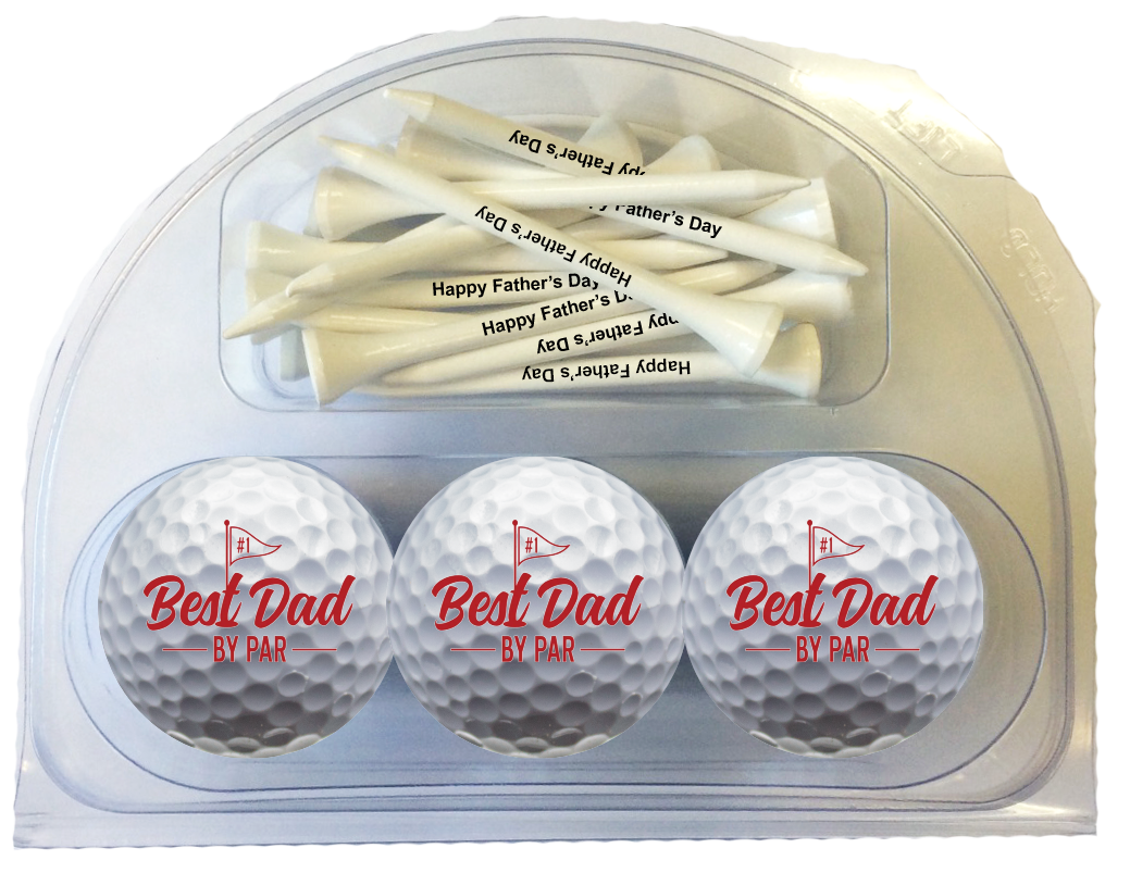 3 Best Dad by Par Golf Balls And 15 Father's Day Tees