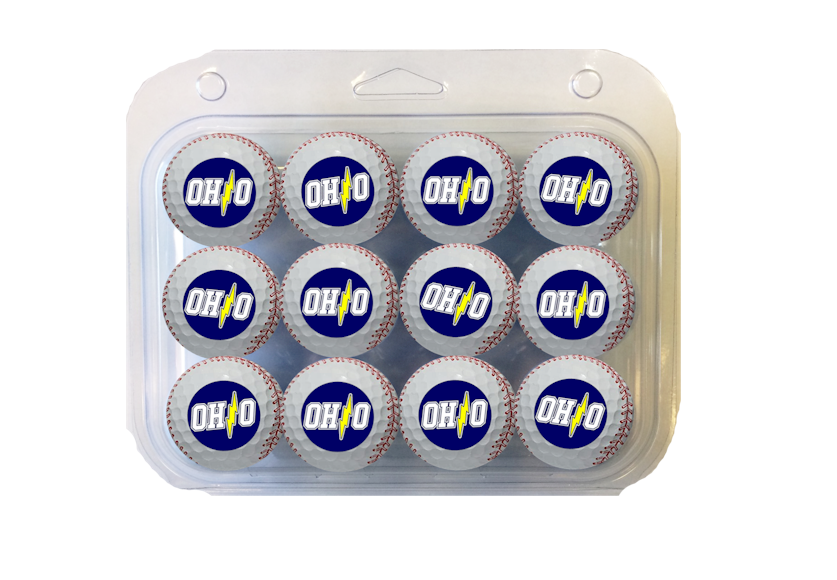 12 Ball Pack Baseball with 20 tees