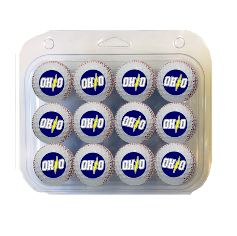 12 Ball Pack Baseball with 20 tees