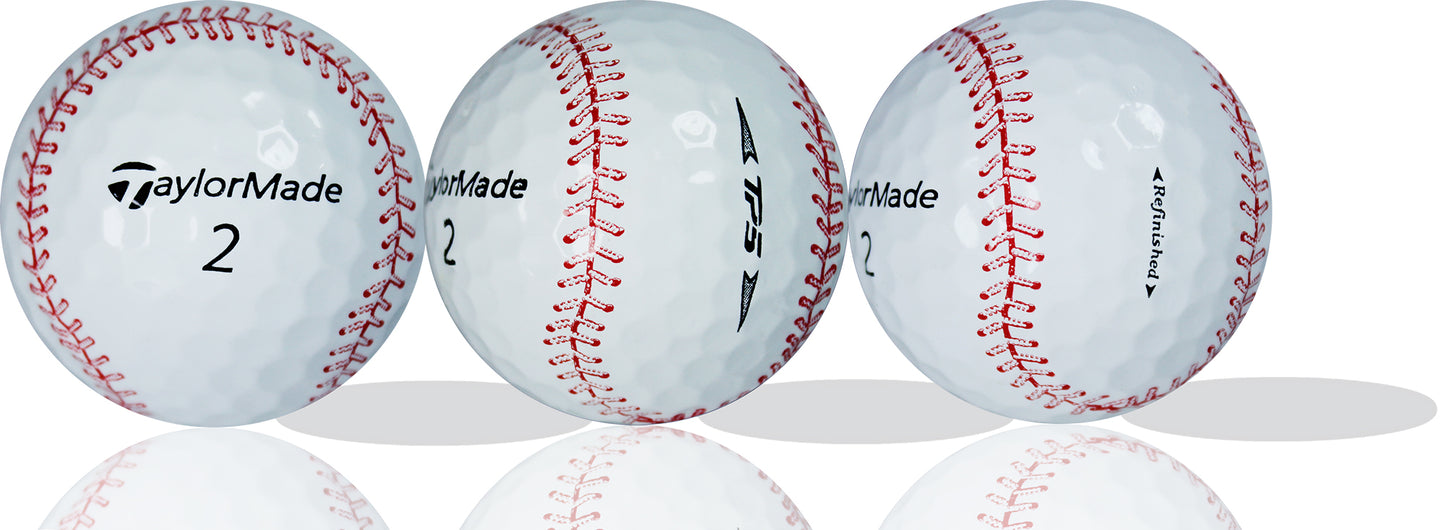 <span style="color:#d41b27;">Refinished Taylormade</span> TP5 Baseball 12 Pack