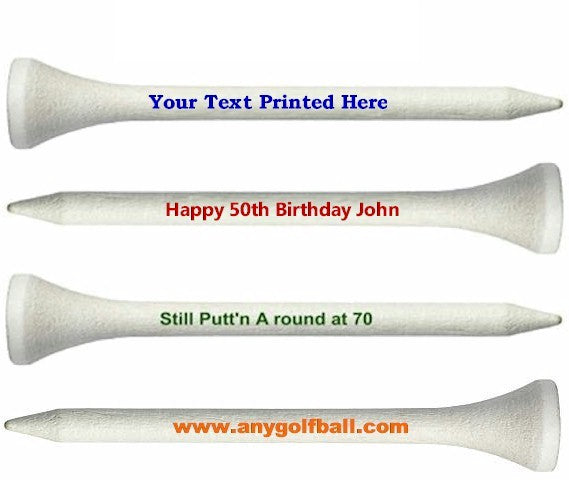 1 Custom Golf Towel w/ 3 <span style="color:#d41b27;">White Golf Ball</span> Golf Balls and 15 Tees