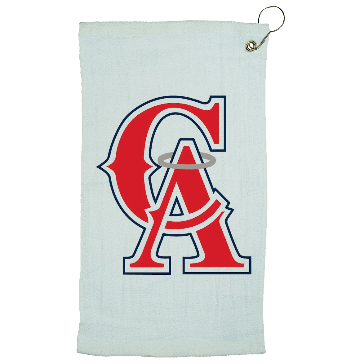 1 Custom Golf Towel w/ 3 <span style="color:#d41b27;">Callaway Warbird Golf Balls</span> and 15 Tees