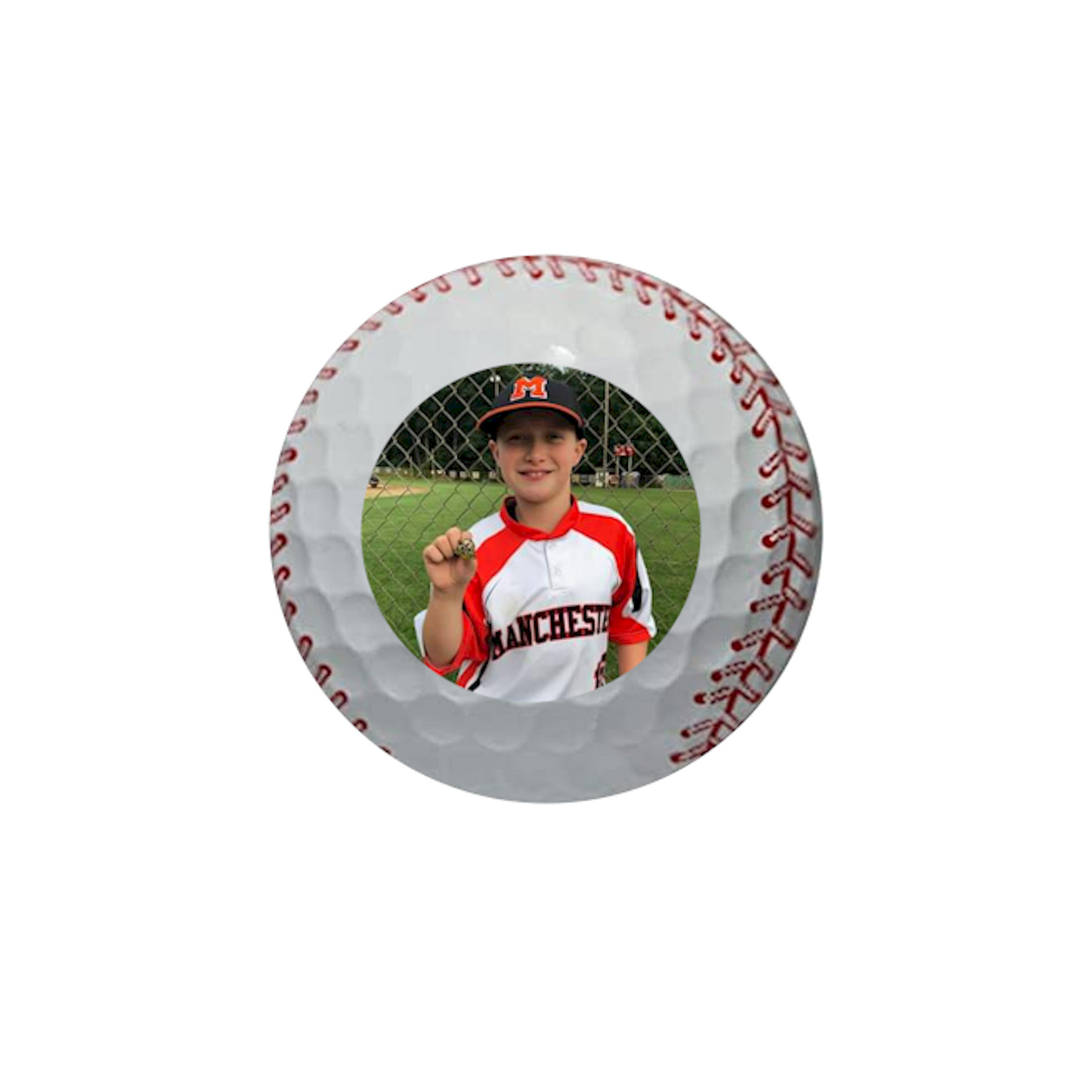 Personalized Baseball Golf ball 3pack