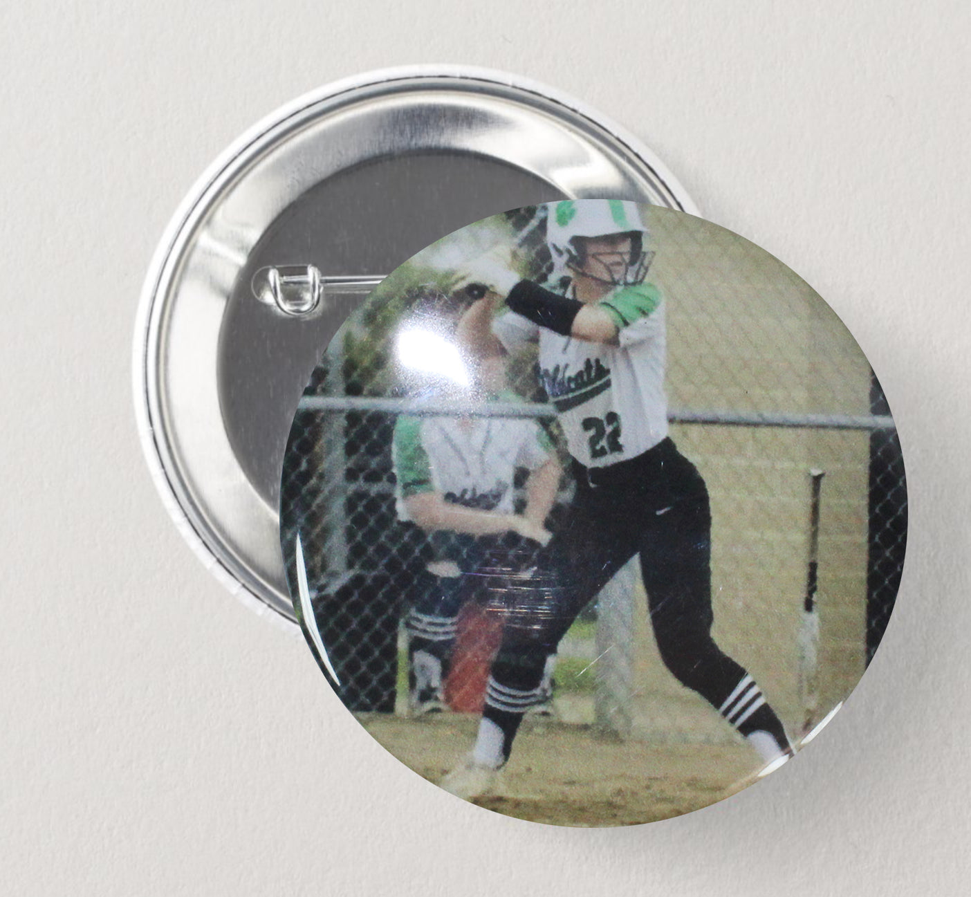 Personalized 3"Pin Button & Magnet