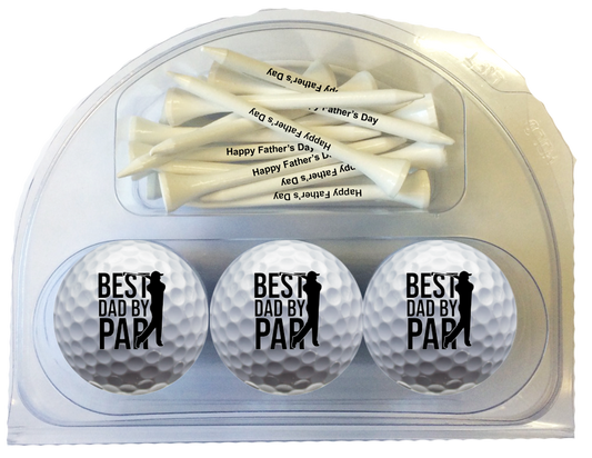 3 Best Dad by Par Golf Balls And 15 Father's Day Tees