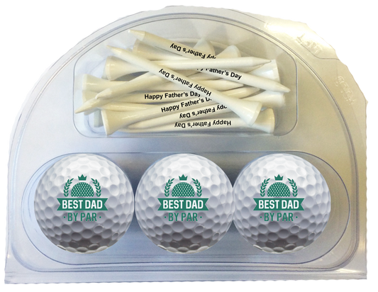 3 Best Dad by Par Golf Balls And 15 Father's Day Tees