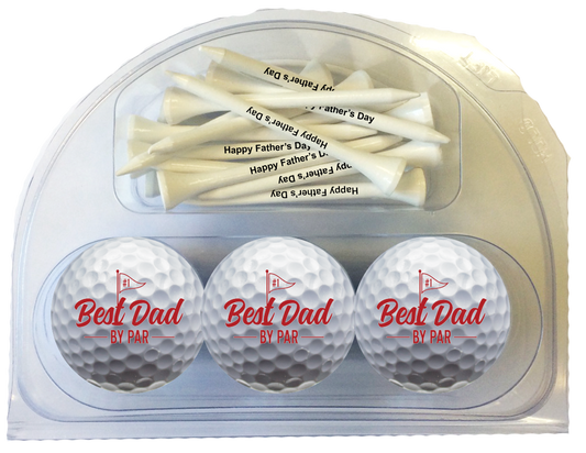 3 Best Dad by Par Golf Balls And 15 Father's Day Tees