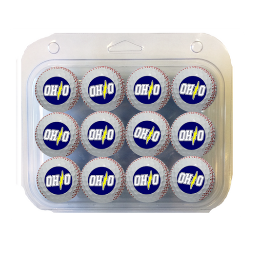 12 Ball Pack Baseball with 20 tees