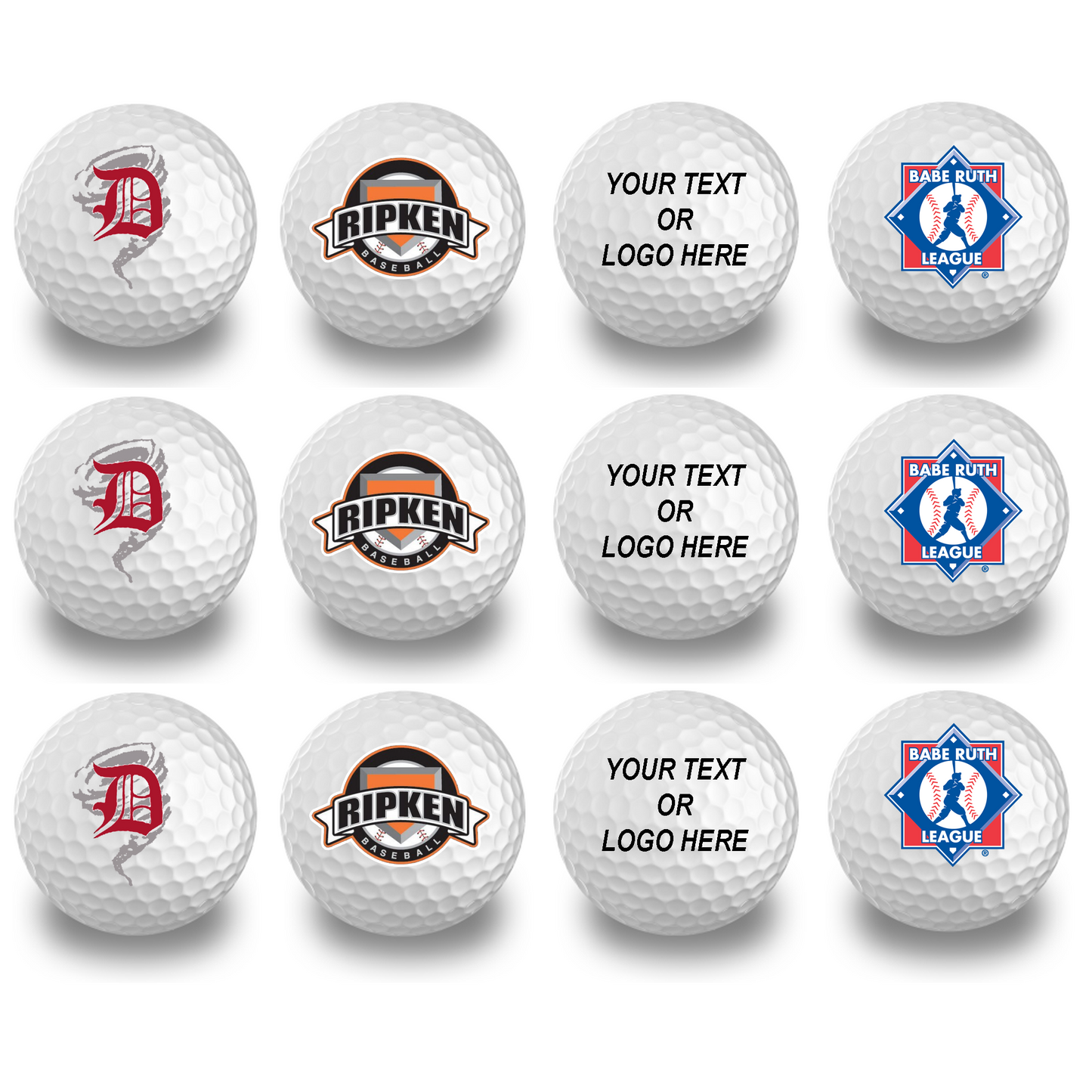 White Golf Balls