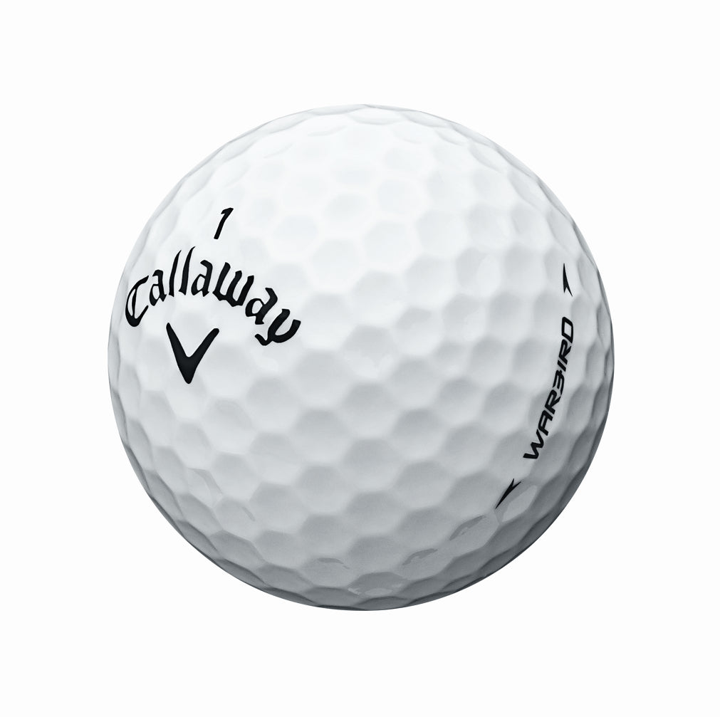 1 Custom Golf Towel w/ 3 <span style="color:#d41b27;">Callaway Warbird Golf Balls</span> and 15 Tees