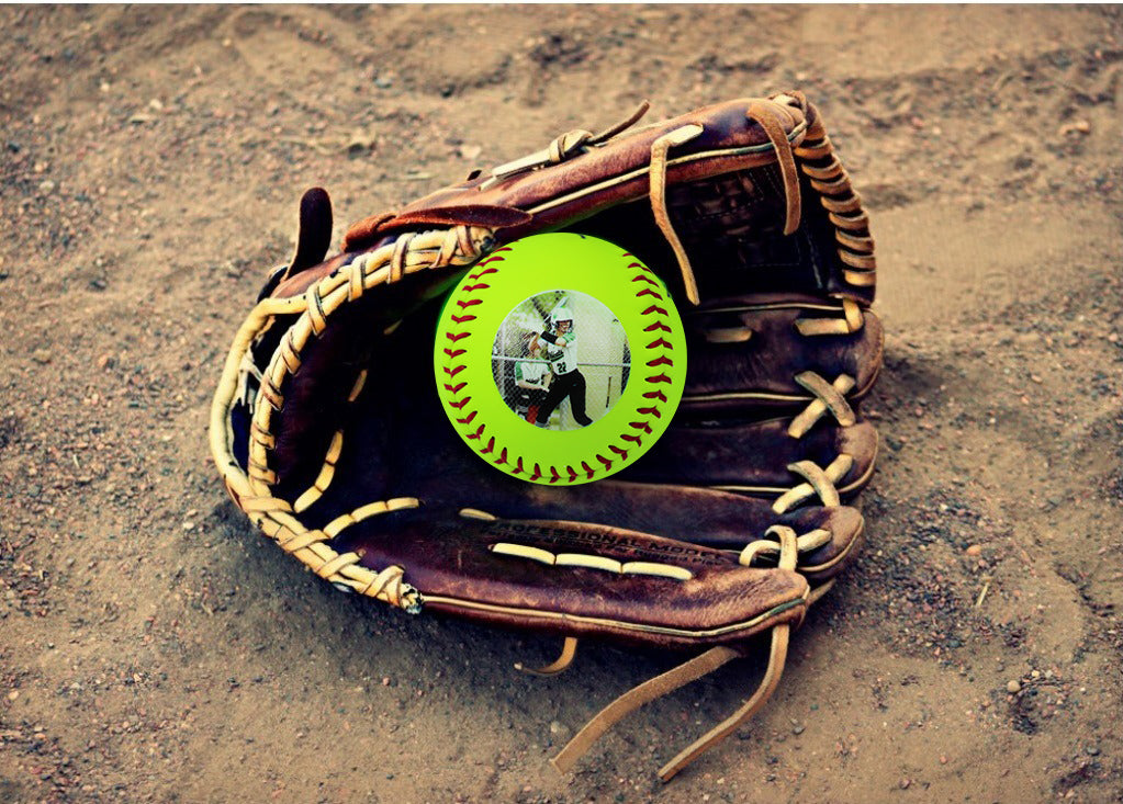 Personalized Photo Softball