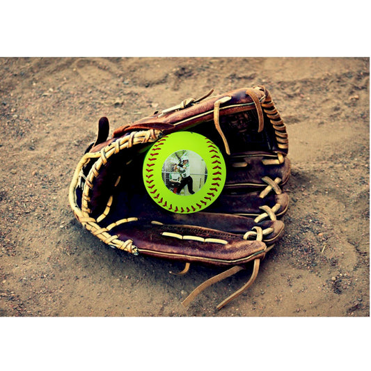 Personalized Photo Softball
