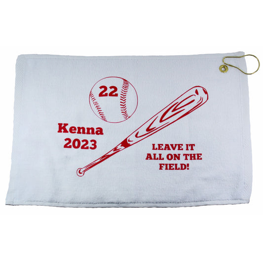 Personalized Softball/Baseball Towel